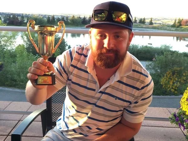 2018 Hamptons Open winner Brendan Burchill