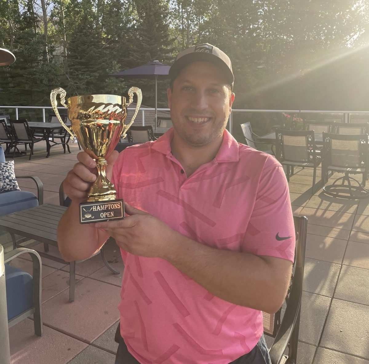 2022 Hamptons Open winner Tory Marasco