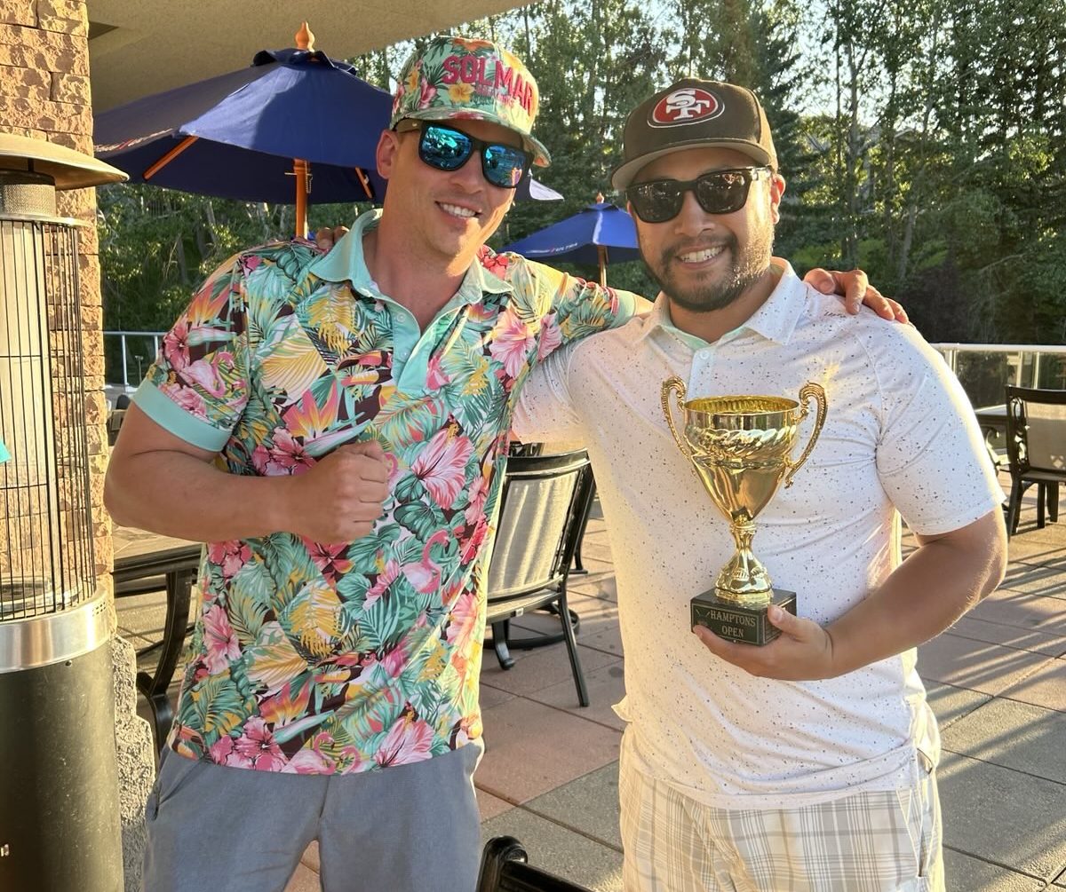 2024 Hamptons Open winner Teddy Khuuger