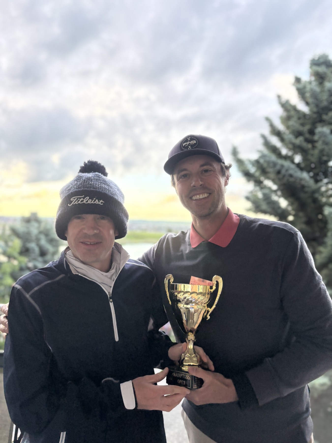 2026 Hamptons Open winner Jesse Davies